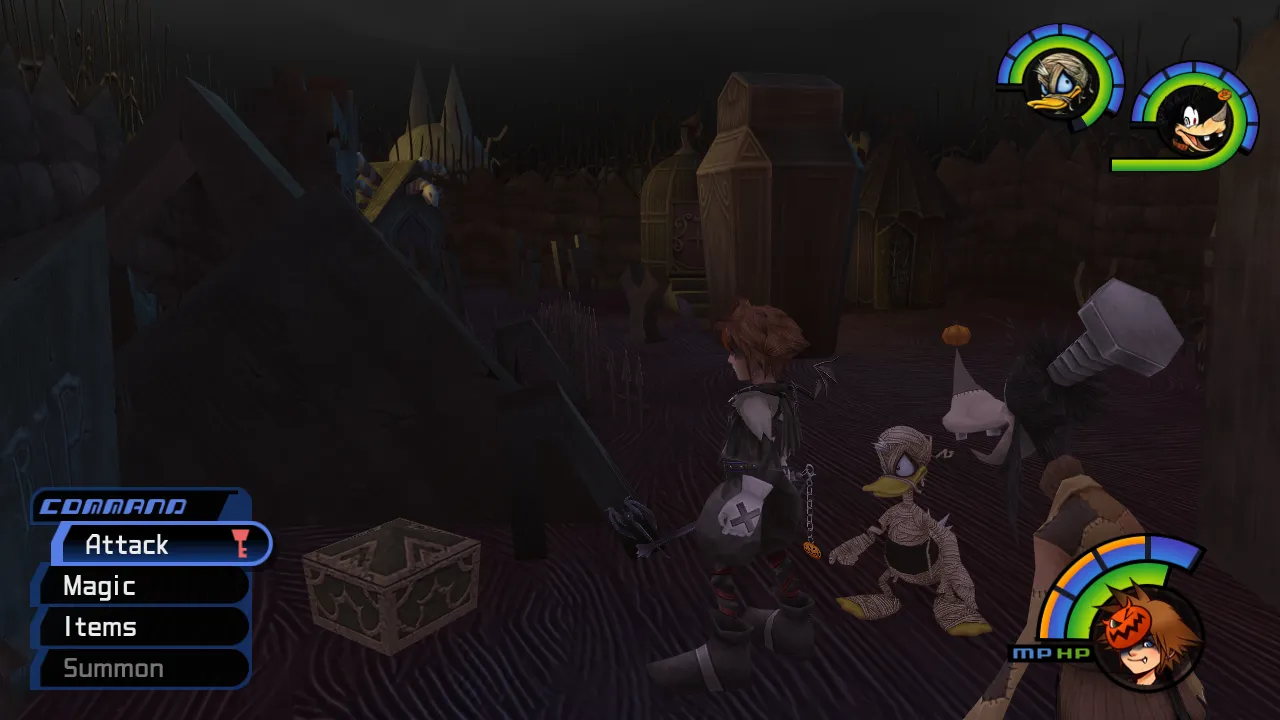 Halloween Town Cemetery By Cat Shape Chest